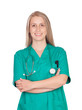 Atractive medical girl