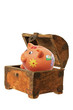 Photo: Piggybank and Treasure Box Piggybank and Treasure Box