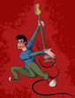 Punk Guitar Jump