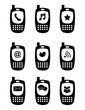 phones icons