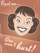 retro cartoon poster