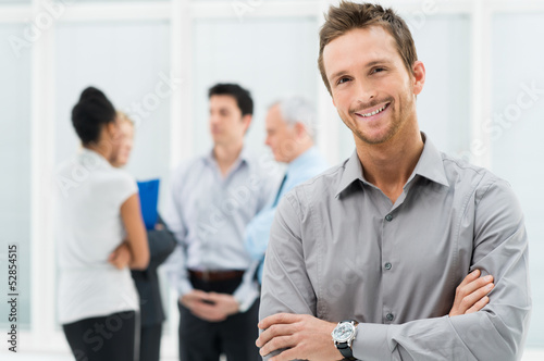Photo: Happy Young Businessman Happy Young Businessman