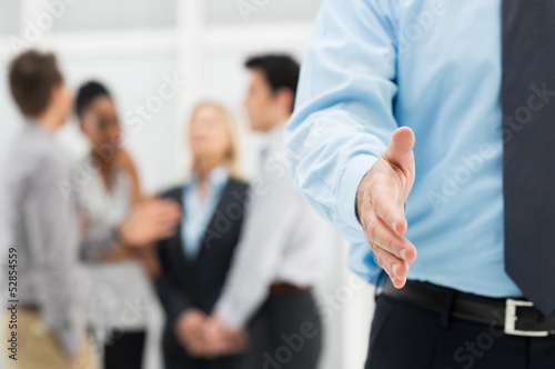 Photo: Business handshake Business handshake