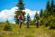 Healthy lifestyle - family biking