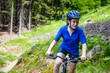 Healthy lifestyle - teenage girl biking