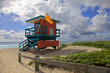 Lifeguard Stand, South Beach Miami, Florida