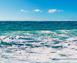 blue wave and sky