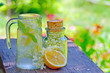 Elderflower and lemon juice
