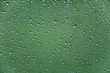 gouttes de pluie sur une vitre