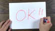 writing ok