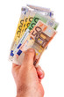 Foto: Hand with banknotes Hand with banknotes