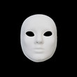 white mask