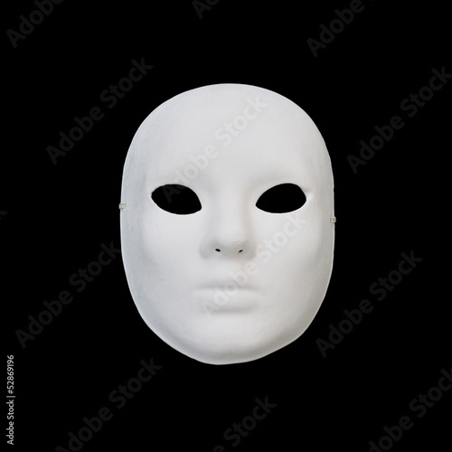 Photo: white mask white mask