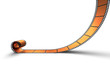 Blanko Filmrolle Orange 06