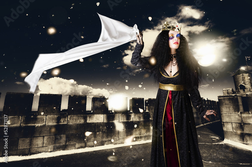 Photo: Fantasy princess awaiting prince charming rescue Fantasy princess awaiting prince charming rescue