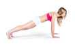 Female yoga instructor