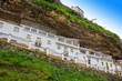Rocks and houses