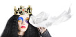Fairy tale crying queen