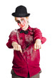 Walking dead zombie woman