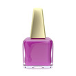 Pink nail polish