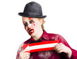 Zombie woman giving directions
