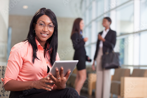 Photo: african-american business woman african-american business woman