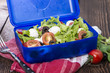 Photo: Healthy Lunchbox with fresh Salad Healthy Lunchbox with fresh Salad