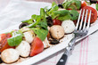 Photo: Portion of Salad with Balsamic Vinegar Portion of Salad with Balsamic Vinegar