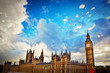 London, the UK. Big Ben, the Palace of Westminster