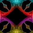 Illustration: fantastic illustrated glass background object fantastic illustrated glass background object