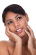 Portrait Of Young Beautiful Woman
