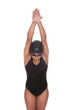 Photo: Portrait Of Young Female Swimmer Portrait Of Young Female Swimmer
