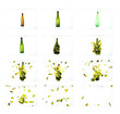 glass explosion