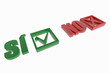 Si and no choice symbols