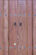 lion head knocker on the doors
