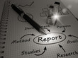 Notepad financial concept