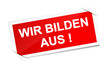 Etikett - wir bilden aus