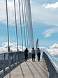 3 girls on bridge