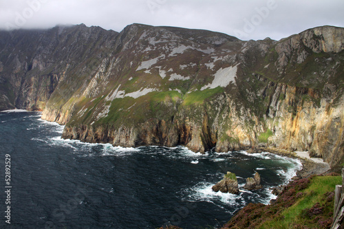 Photo: Slieve League cliffs in Donegal Slieve League cliffs in Donegal