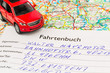 Fahrtenbuch für Auto