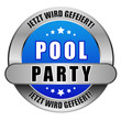 5 Star Button blau POOLPARTY JWG JWG