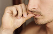Foto: Biting nails Biting nails