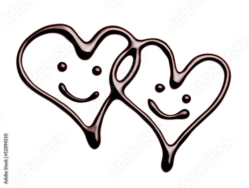Photo: chocolate heart love valentine day chocolate heart love valentine day