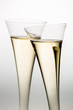 Champagner oder Sekt im Sektglas