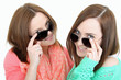 Foto: zwei junge Frauen beim flirten zwei junge Frauen beim flirten