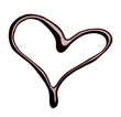 Photo: chocolate heart love valentine day chocolate heart love valentine day
