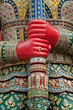 Closeup of Giant Buddha at Grand Palace, Bangkok