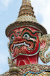 Closeup of Giant Buddha at Grand Palace, Bangkok