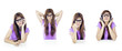Beautiful girl composition