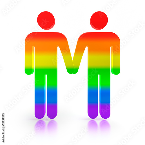 Illustration: Homo-Paar Homo-Paar